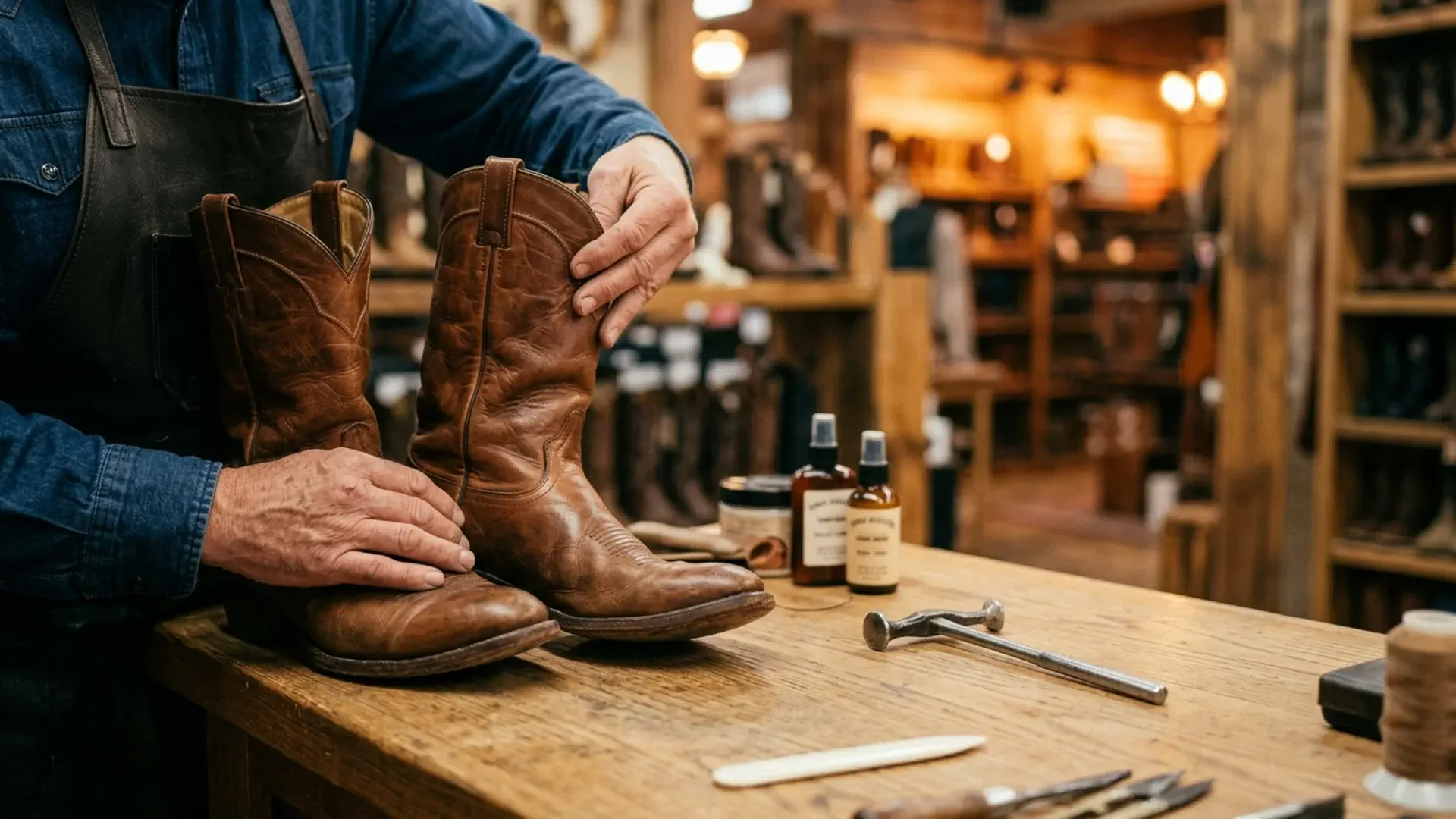 Boot Stretching