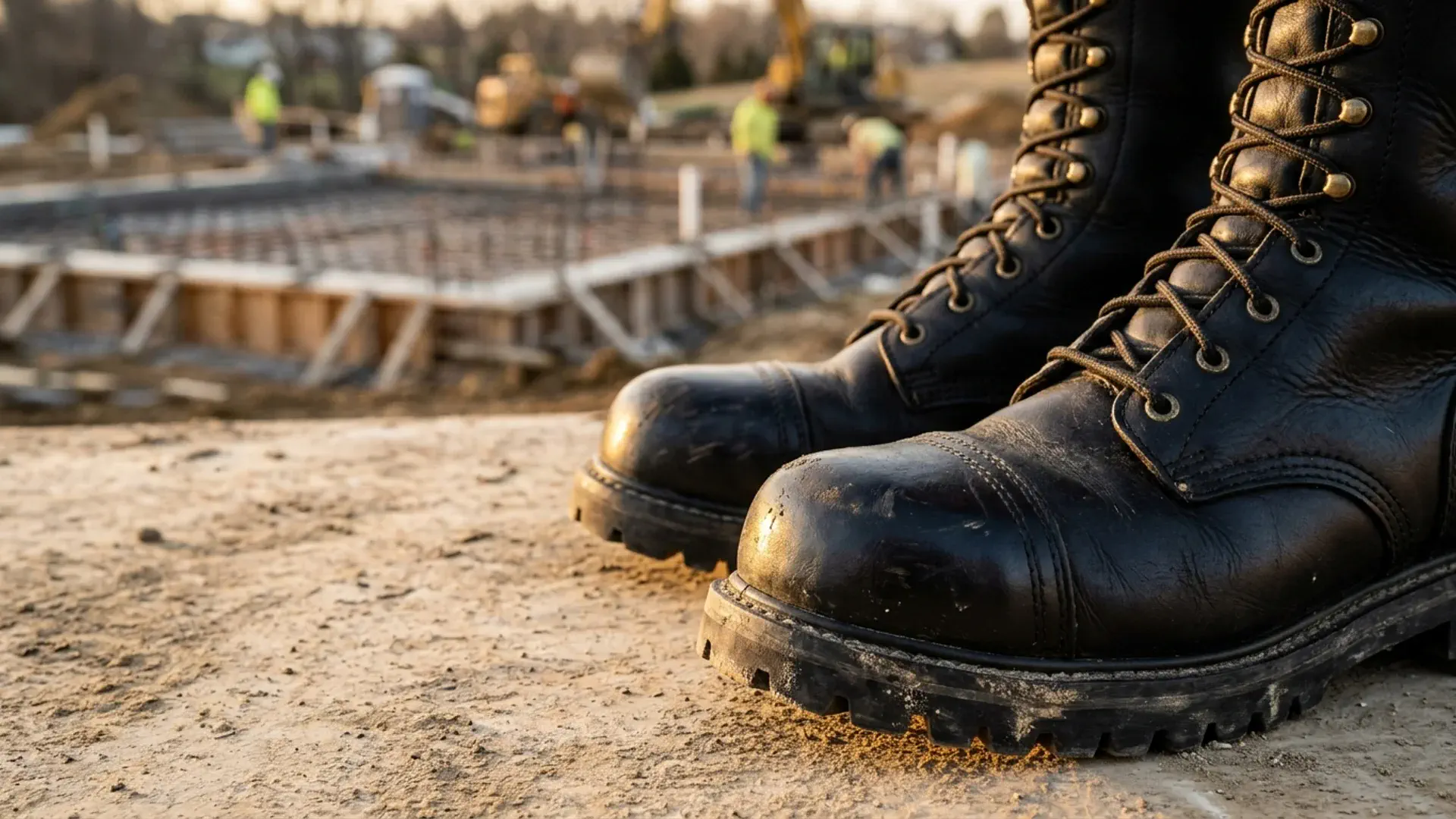Steel Toe Work Boots